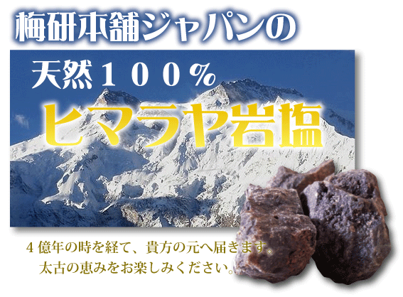 ヒマラヤ岩塩説明